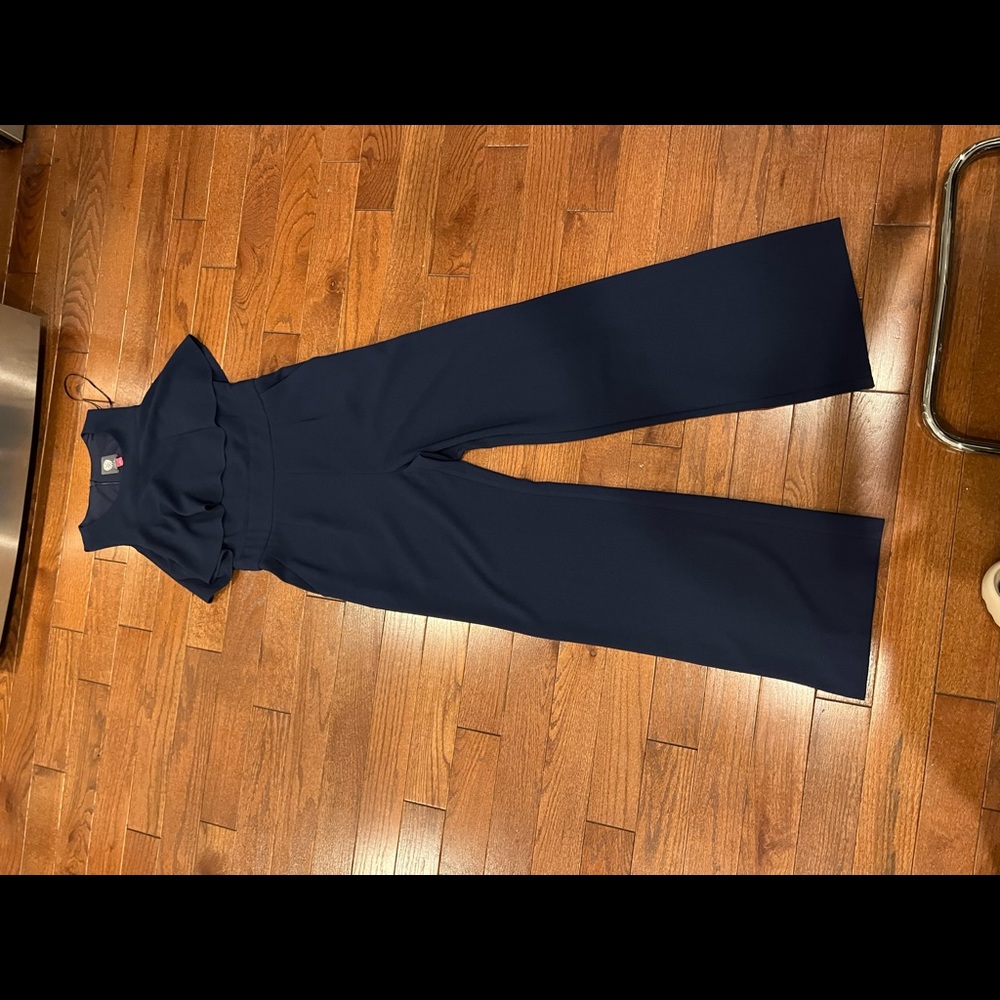Vince Camuto Navy Jumpsuit Size 8